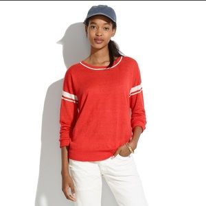 Madewell 100% Linen Pullover Sweater